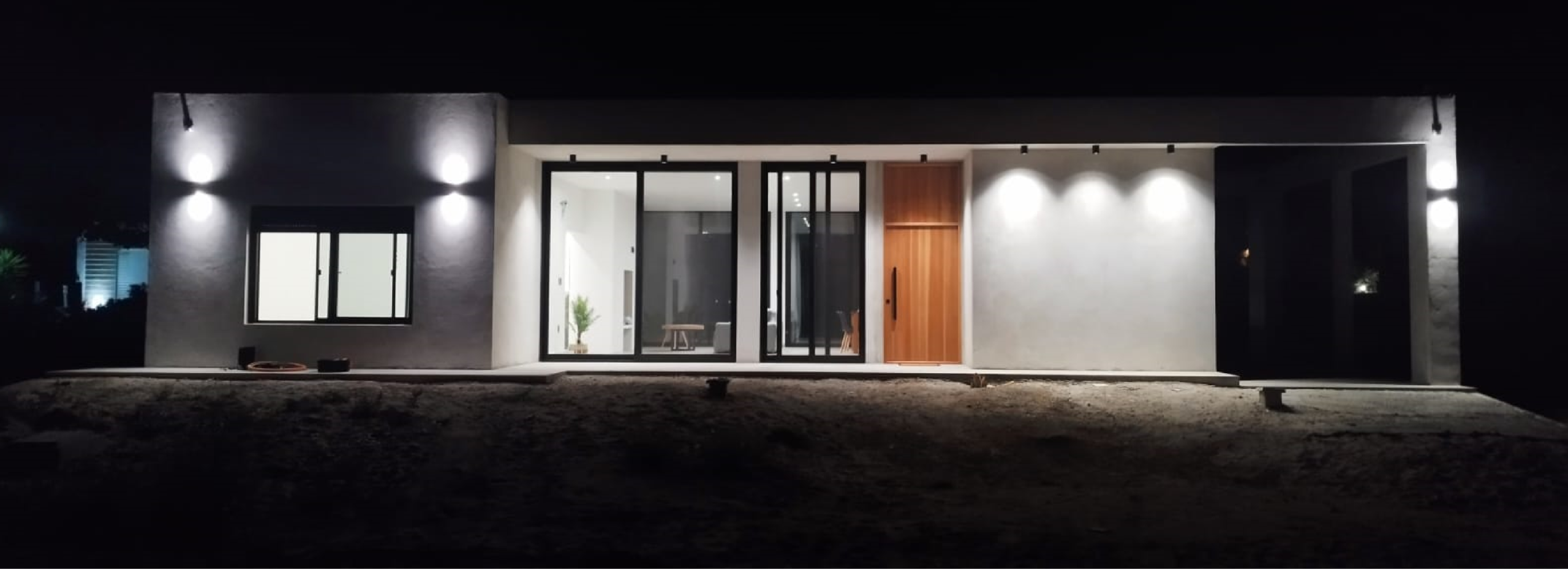 Proyecto finalizado de noche